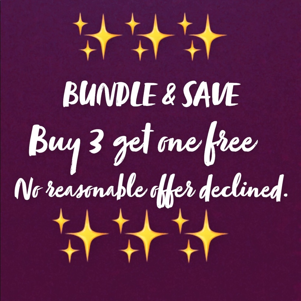 Discounted shipping, Buy 3 get one free!